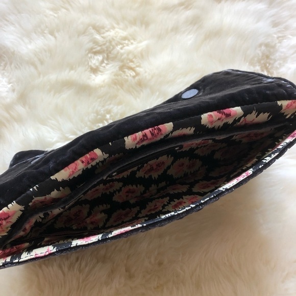 Juicy Couture Gray Velour Oversized Bow Clutch Y2K 2000’s style - Picture 5 of 6